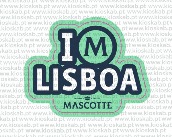 Mascotte Sticker I M Lisboa
