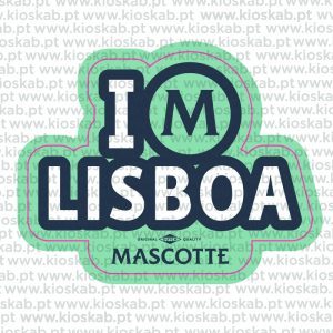 Mascotte Sticker I M Lisboa
