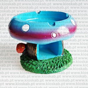 Ragga Ashtray Mushroom Rainbow