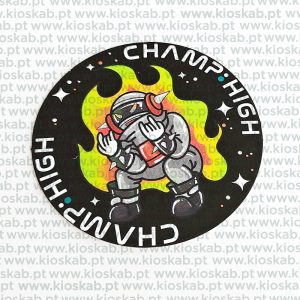 Champ High Sticker #7