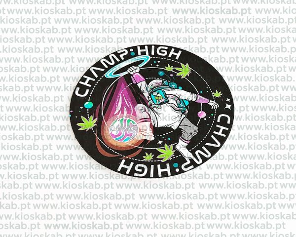 Champ High Sticker #8
