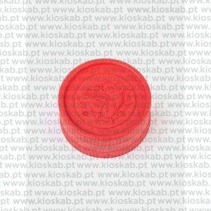 The Bulldog Eco Grinder Embossed Logo Red