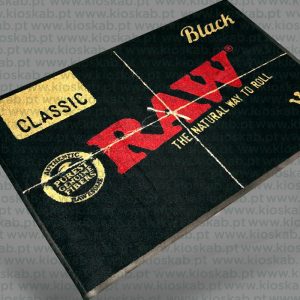 Raw Black Door Mat