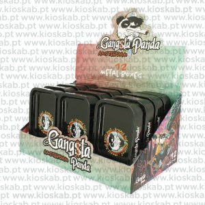 Gangsta Panda Metal Tin Black (12)