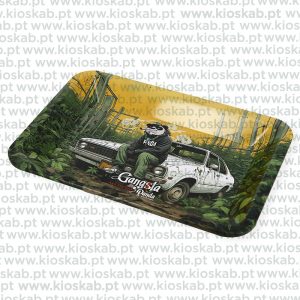 Gangsta Panda Metal Tray Street