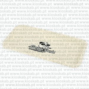 Gangsta Panda Eco Tray White