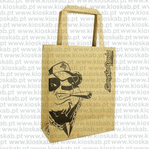 Gangsta Panda Paper Bag Large
