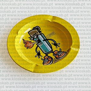 Fire-Flow Metal Ashtray Clipper Character