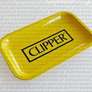 Fire-Flow Metal Tray Small Clipper Logo Yellow