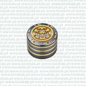 Champ High Grinder Bling Bling Rasta Peace