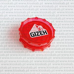 Gizeh Plastic Grinder 60mm Red