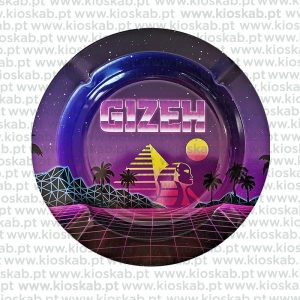 Gizeh Metal Ashtray Retro