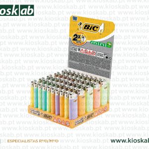 Bic Isqueiro Pedra Mini J25 Pastel