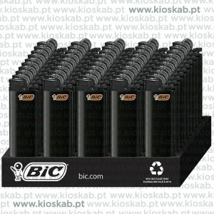 Bic Isqueiro Pedra Mini J25 All Black (50)