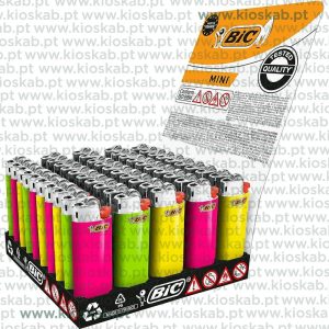 Bic Isqueiro Pedra Mini J25 Fluo