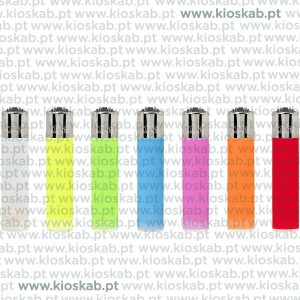 Clipper Isqueiro Pedra Micro Translucido (48)