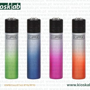 Clipper Large Metallic Gradient Silver + BW (48)