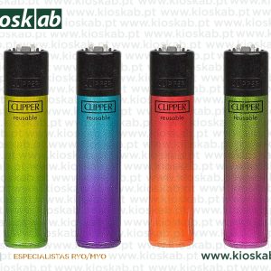 Clipper Large Crystal Gradient + BW (48)