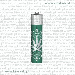 Clipper Isqueiro Large Metal Ganjala Silver Cap