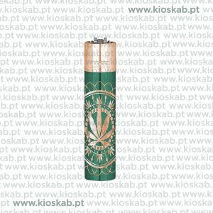 Clipper Isqueiro Large Metal Ganjala Rose Gold Cap
