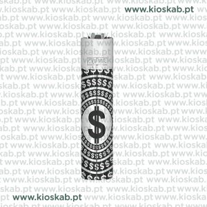 Clipper Large Metal Dollar Silver Cap