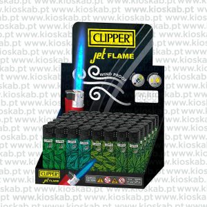 Clipper Jet Flame Decorado Printed Weed + BW + LB (48)