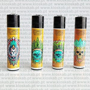 Clipper 420 Pure Mex Weed Skulls + BW