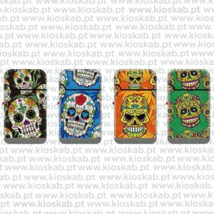 Belflam Isqueiro Double Jetflame Skulls III (20)