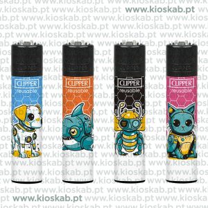 Clipper Large Decorado Animal Robots 2 + BW (48)