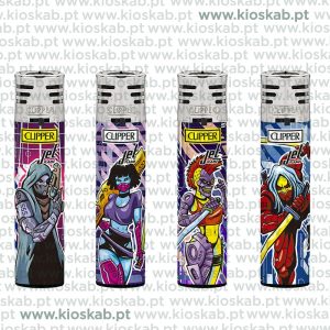 Clipper Jet Flame Decorado Ciborg Assesin + LB (48)