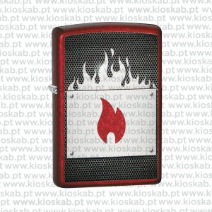 Zippo Fire Plate Flame Design