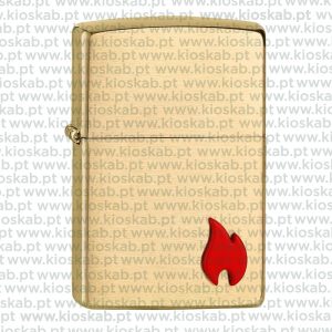 Zippo Red Flame Emblem Small
