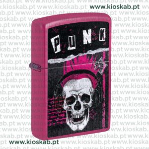 Zippo Punk Skull Design