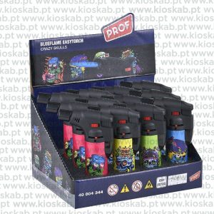 Prof Easy Torch Crazy Skulls Lighter (12)