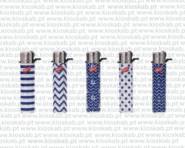 Prof Navy Round Flint Lighter (25)