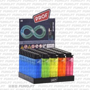 Prof Translucent Electronic Lighter (50)