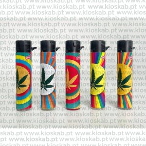 Prof Leaf Round Flint Lighter (25)