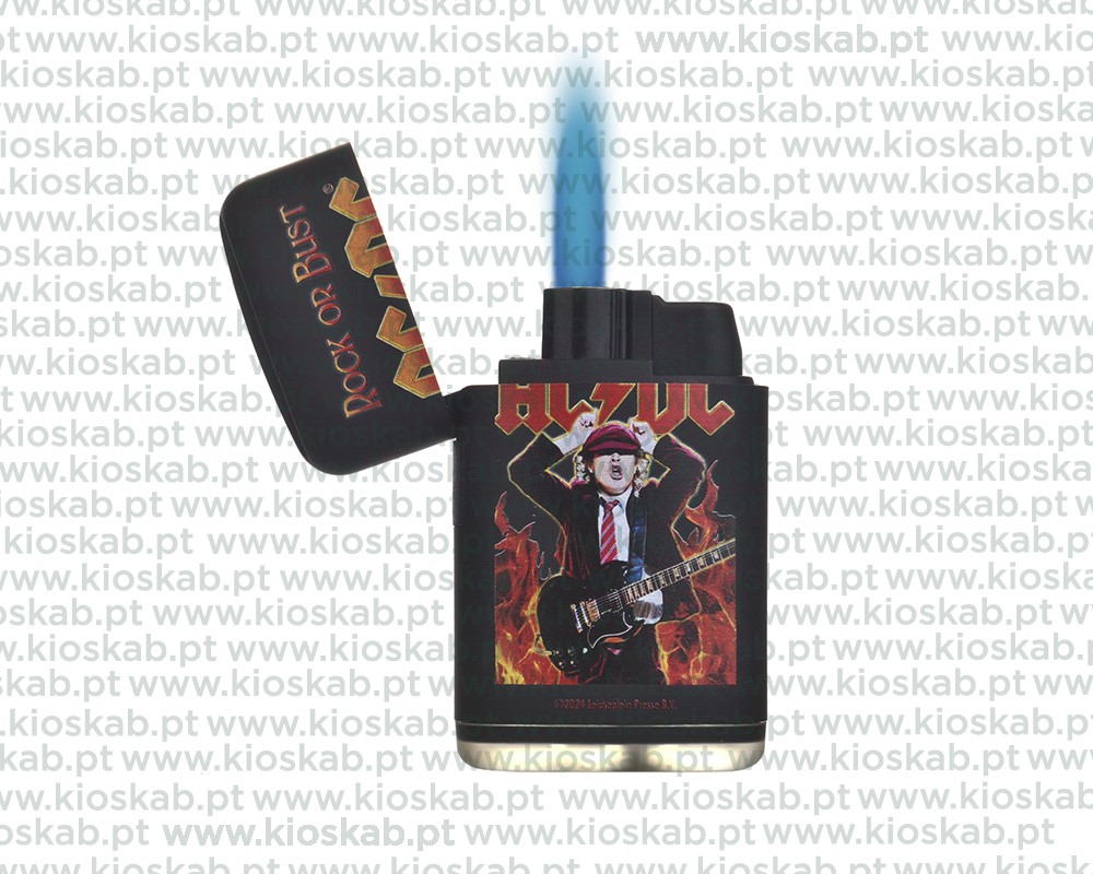 Prof AC/DC Jetflame Lighter (20) | Kiosk AB