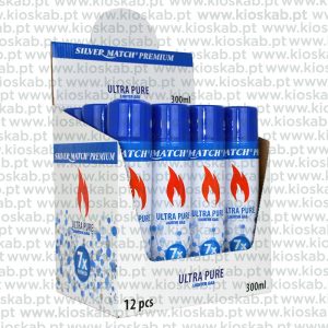 Silver Match Gás Premium 300 ml (12)