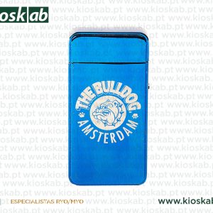 The Bulldog Amsterdam Lighter Plasma Blue
