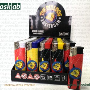 The Bulldog Amsterdam Turbo Lighter Flames