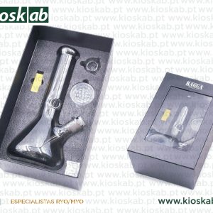 Ragga Box Set Glass Bong + Grinder