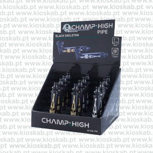 Champ High Black Skeleton Metal Pipe (12)