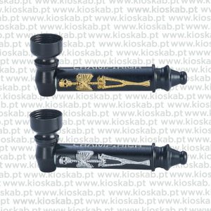Champ High Black Skeleton Metal Pipe (12)