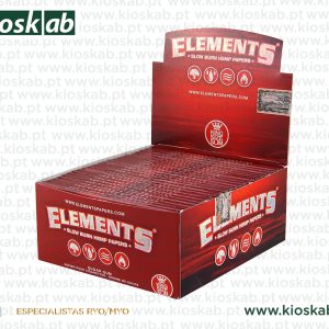 Elements Red King Size Slim (50)