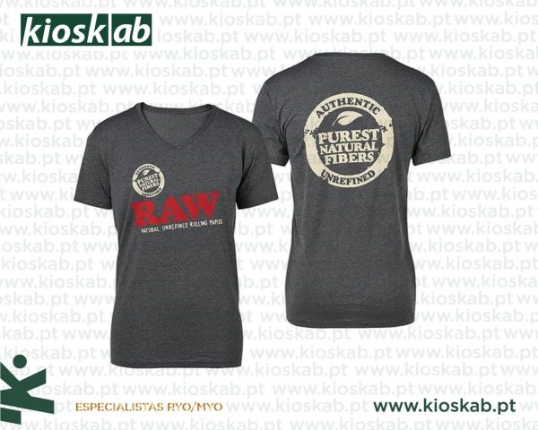 Raw T-Shirt Grey XXL