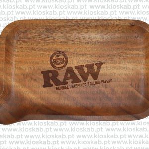 Raw Wooden Rolling Tray + Spout