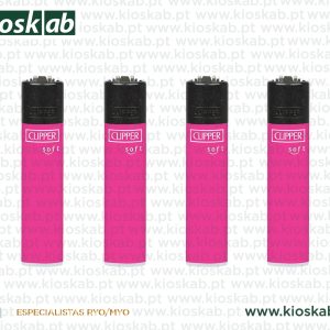 Clipper Micro Soft Touch Pink Fluo + BW