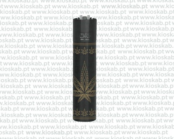 Clipper Large Metal Leaves Silhouette Black