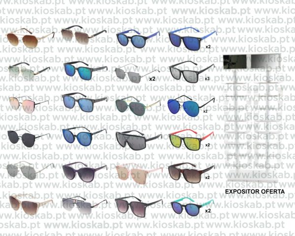 Belglass Pack Expositor + Óculos Sol